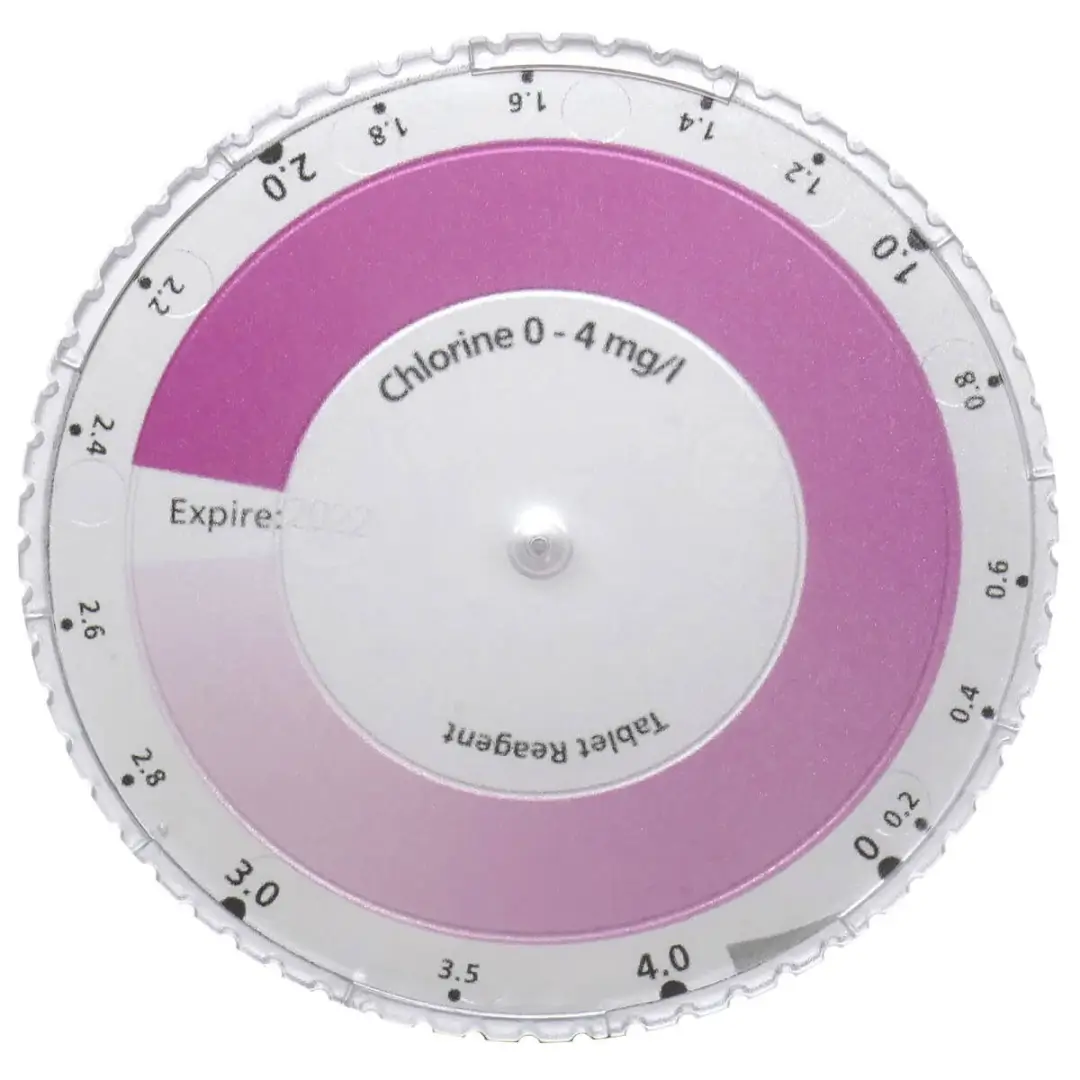 Disco de color CHECKIT CHLORINE DPD 0-4 mg/L 146020
