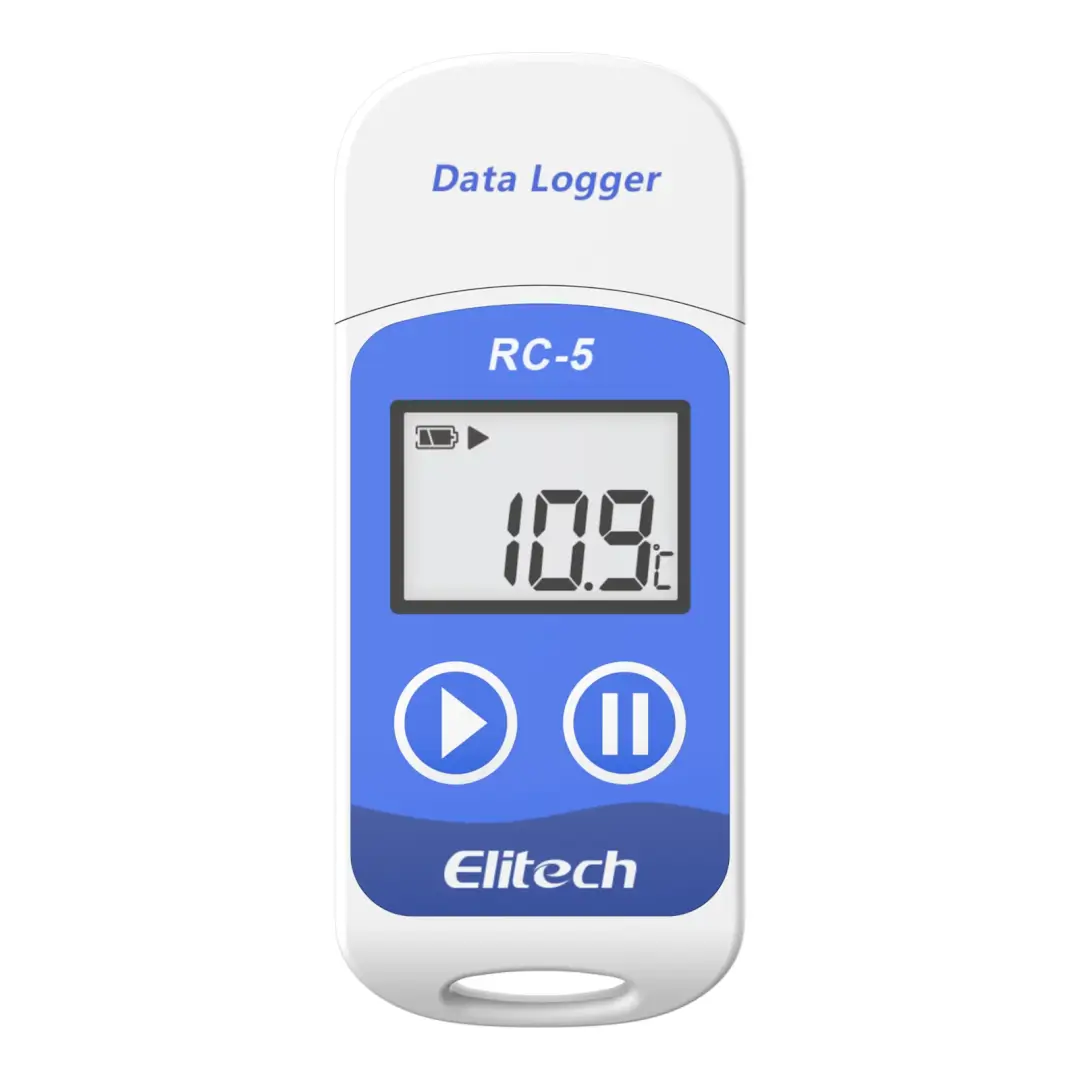 RC-5 Registrador de datos de temperatura USB