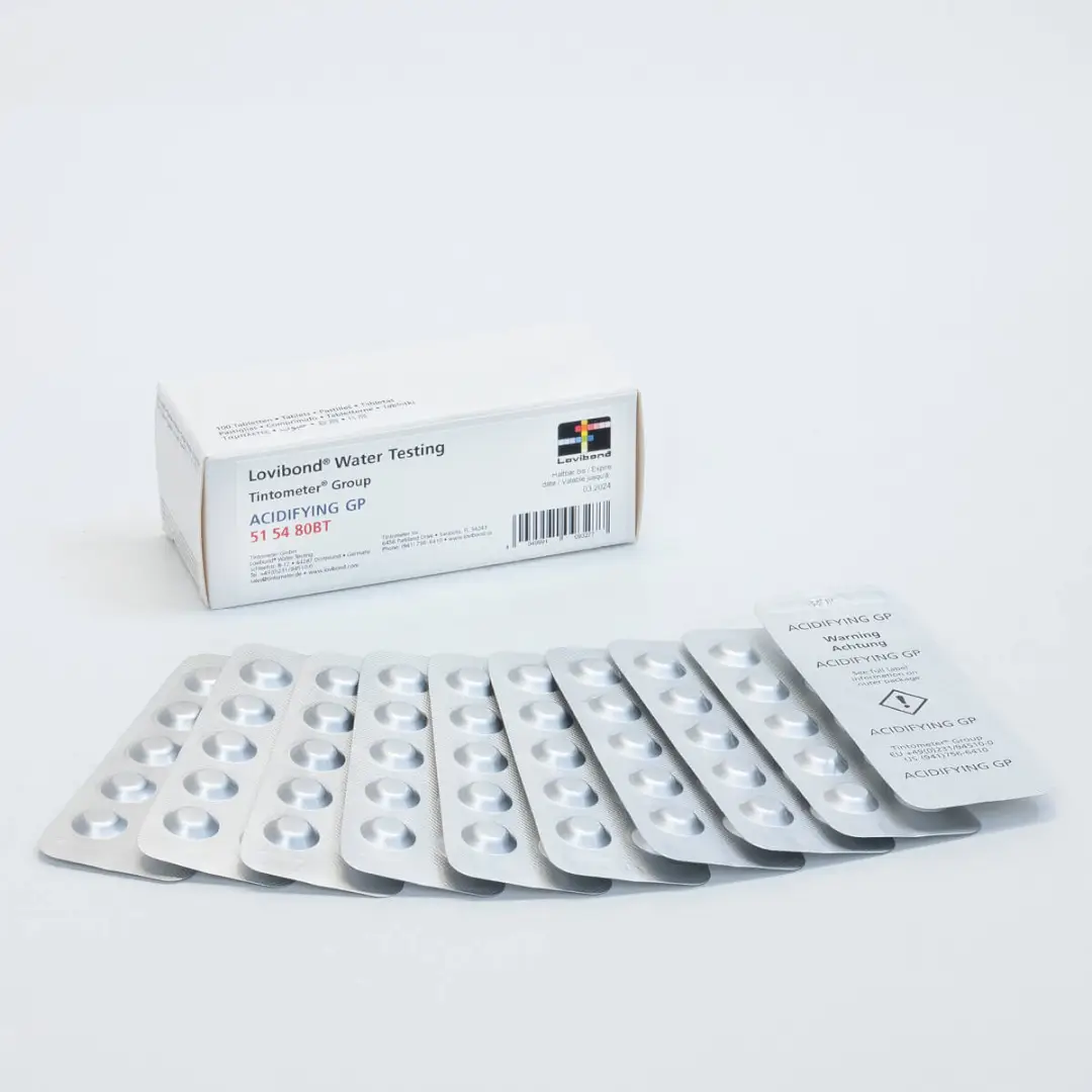 Reactivo Acidificante GP, pastilla, 100 un 515480BT