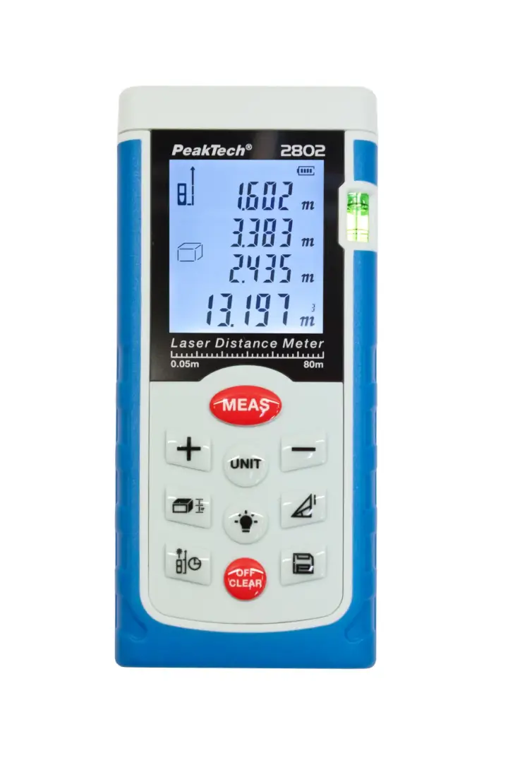 Medidor de distancia láser 80m P2802